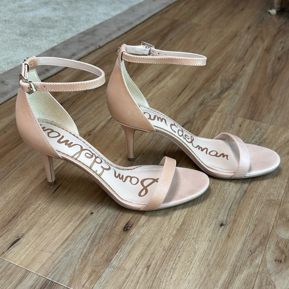 Sam Edelman Patti Nude Dress Sandals - Picture 6 of 9
